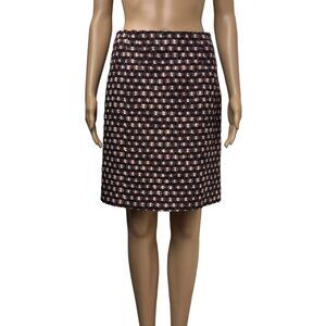 Brooks Brothers Women's Straight Skirt Size 2 Knee Length Side Zipper Lined EUC